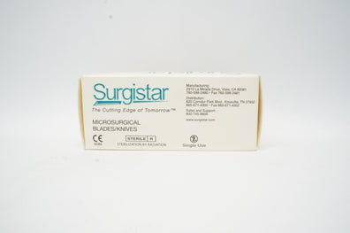 Surgistar 38-7200 Tympanoplasty Angled Blade (x) - Box of 6